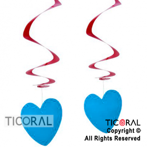 ADORNO R631 ESPIRAL CON CORAZON x 2